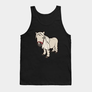 Cute Mini Horse Tank Top